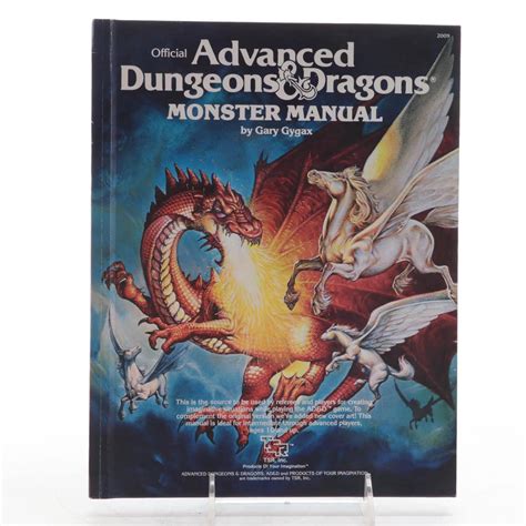 "Official Advanced Dungeons & Dragons Monster Manual" with Rule Sets ...