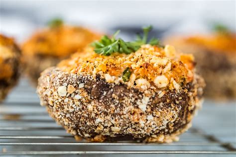 Air Fryer Stuffed Portobello Mushrooms Upstate Ramblings