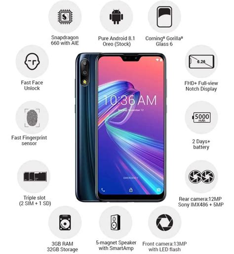 Asus Zenfone Max Pro M2 Zb631kl Dual Sim 128 Gb Mostruário Mercado Livre