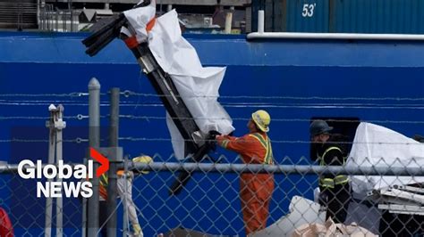 Titanic Sub Disaster Presumed Human Remains Recovered Us Coast