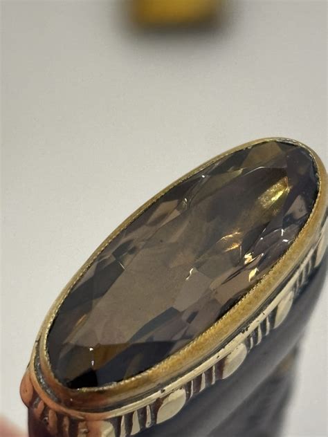 A Brass Black Watch Sgian Dubh Iain Marr Antiques