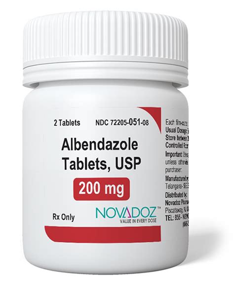 Albendazole 200mg