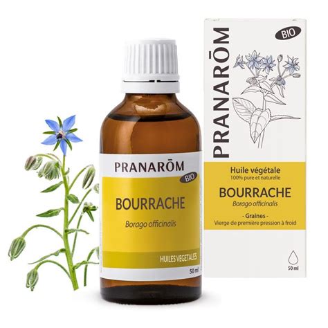 Pranarôm Huile Végétale Bourrache Bio 50 ml