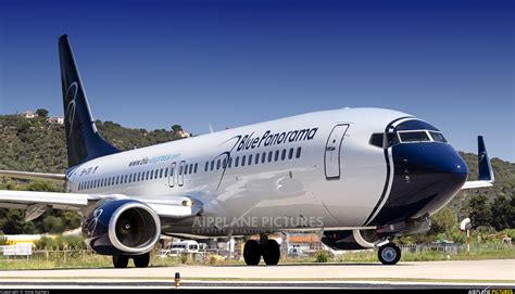 H Cri Blue Panorama Airlines Boeing At Skiathos Photo Id