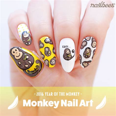 Monkey Nail Art | nailbees