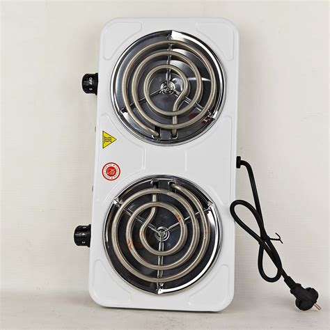 Portable Electric Stove IRON Thermostat Preferred Kitchen Hot Selling 2000W Dual 2 Burner