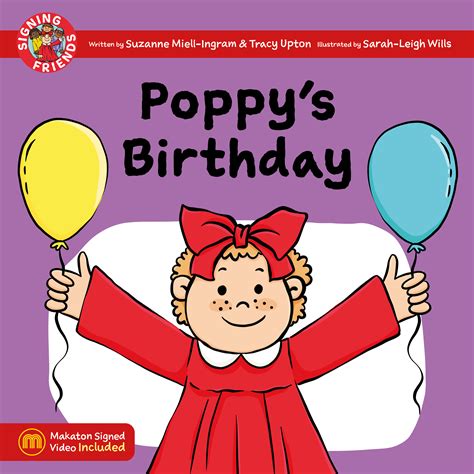 Poppys Birthday Singing Hands