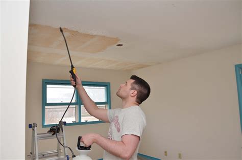 How To Paint A Popcorn Ceiling With A Sprayer at Caren Knuckles blog