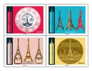 Timbres Fran Ais Iconique Tour Eiffel Ii Philat Lie News