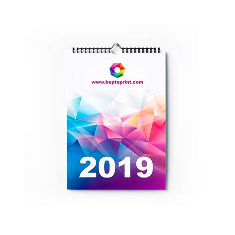 Calendario Pared Vertical Imprenta Barcelona Online Offset