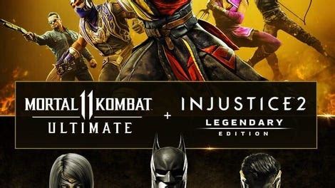 Mortal Kombat 11 Ultimate Injustice 2 Legendary Edition Bundle Kotaku