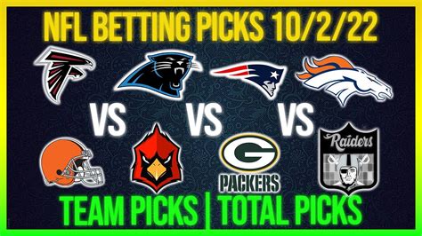 FREE NFL Week 4 Betting Picks And Predictions Today 10 2 22 National