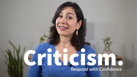 Public Criticism How To Respond To Criticism With Confidence Youtube