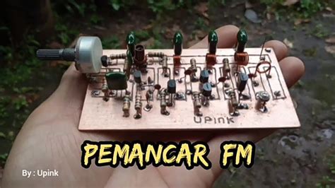 Belajar Merakit Pemancar FM YouTube