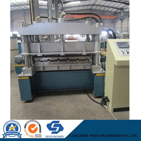 Plc Control Colored Cold Steel High Speed Glazed Tile Roll Forming