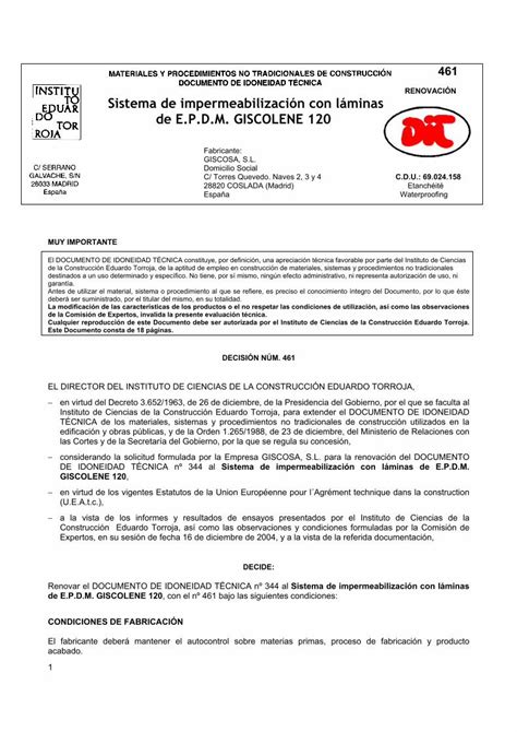 PDF RENOVACIÓN Sistema de impermeabilización con láminas de a