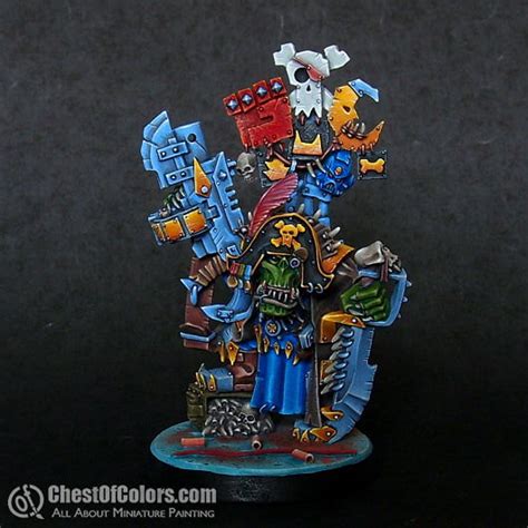 Ork Captain Badrukk • Chest Of Colors