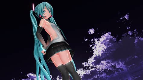 【mmd】おねがいダーリン【つみ式初音ミク】 Youtube