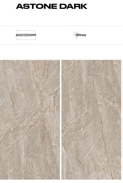 Polished Glazed Vitrified Glossy Floor Tiles Size 2x4 Feet 600x1200