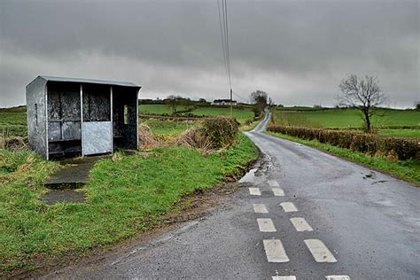 Bus Shelter Clogherny Glebe Upper Kenneth Allen Geograph Ireland