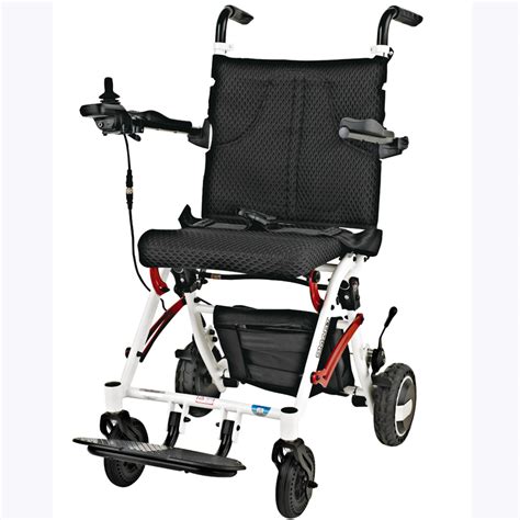 Supply Ultra Light Folding Electric Wheelchair With Optional Remote