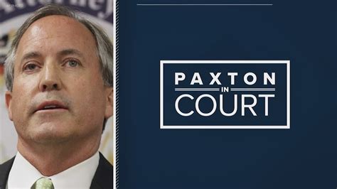 Suspended Texas Ag Ken Paxton Expected To Appear As Criminal Defendant