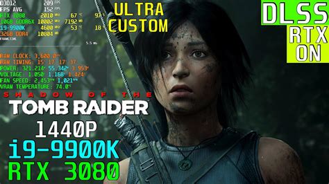 Shadow Of The Tomb Raider DXR DLSS RTX 3080 I9 9900K 1440P YouTube