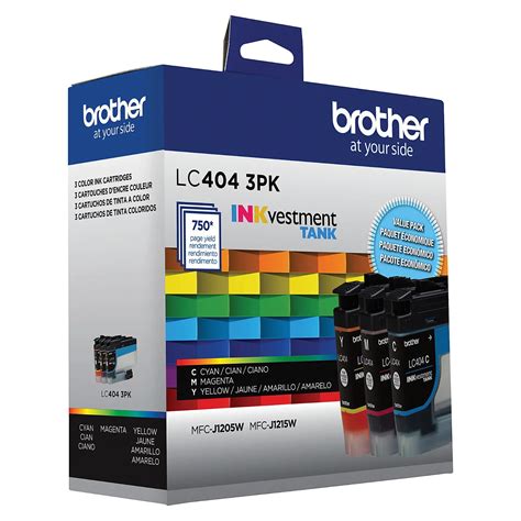 Genuine Brother LC404 Ink Cartridge DCP J1200 MFC J1205W MFC J1205WXL