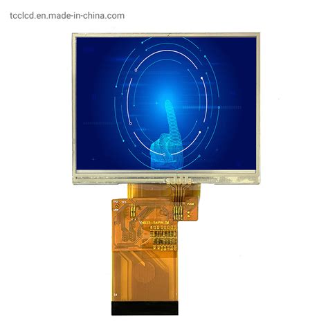 Inch X Lcd Pin Tft Display With Resistive Touch Screen