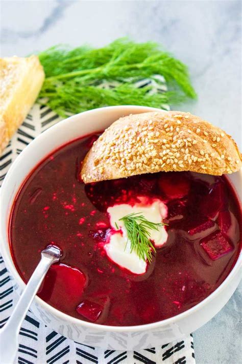 Polish Beet Soup Barszcz Or Borscht Is An Easy And Delicious