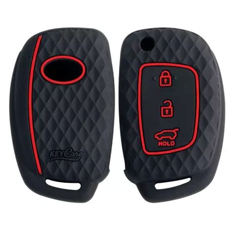 Buy Keycare Silicone Key Cover For I Verna Xcent Kc Black Online