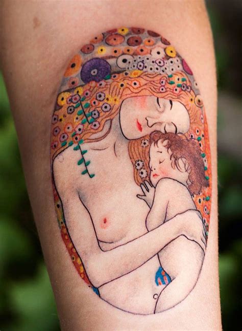 Gustav Klimt Tattoos To Show Your Artistic Side