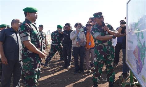 Tinjau Area Ketahanan Pangan Sukabumi Wakasad TNI Harap Jadi Contoh