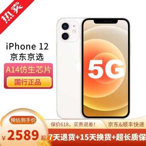 苹果12二手 Apple Iphone 12二手 5g手机 二手苹果手机 全网通 游戏手机 白色 64g全网通20w超级快充套装 9成新