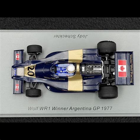 Jody Scheckter Wolf Wr N Vainqueur Gp Argentine F Spark