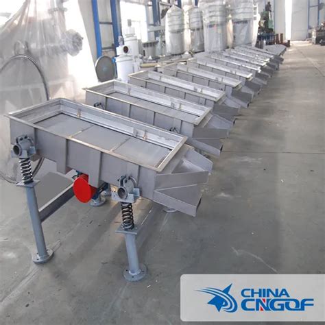 Gaofu Customized Grains Linear Vibrating Sieve Food Powder Vibration