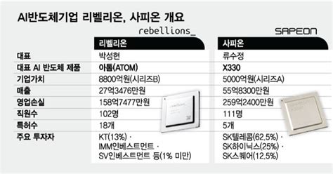 Ai반도체 진입 골든타임엔비디아 천하에 K연합군 도전장