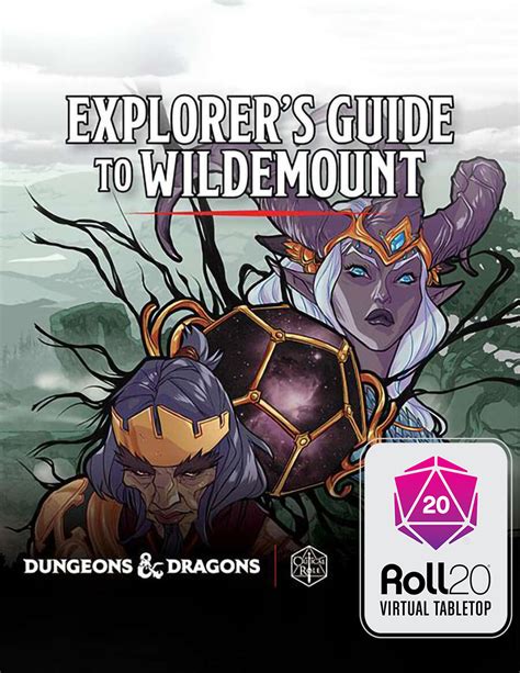 Explorer S Guide To Wildemount Roll Vtt Wizards Of The Coast D