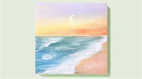 Easy Beach Painting