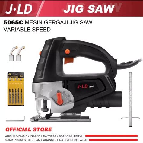 Jual JIGSAW LASER JLD MESIN GERGAJI TRIPLEK DAN KAYU 65MM CANGGIH ADA