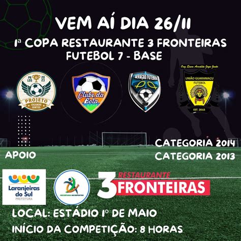 Projeto Jogando Juntos realiza 1ª Copa de Futebol Sete Categorias de