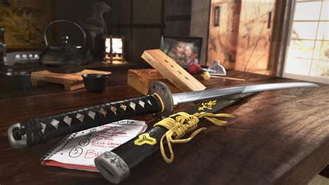 ArtStation - Hattori Hanzo sword, Benny Korenfeld