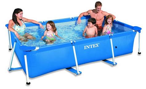 Piscine Intex Tubulaire Rectangulaire M X M X M Joguines