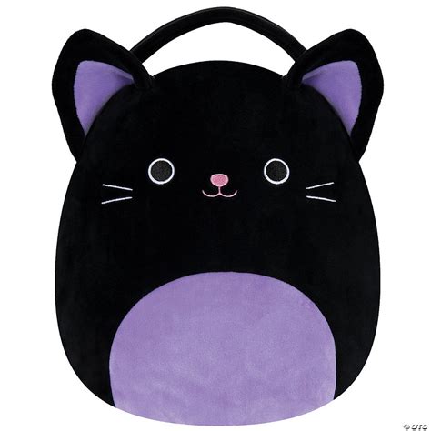 Squishmallows™ Autumn Black Cat Treat Pail Halloween Express