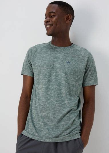 Souluxe Teal 2 Tone Essential T Shirt Matalan