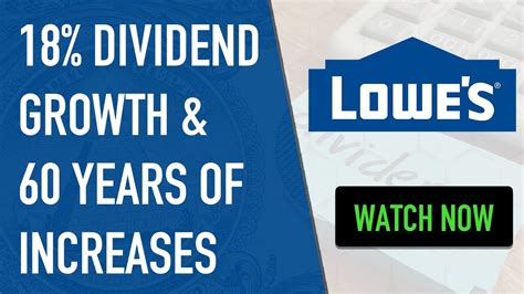 Lowes Stock Analysis Dividend Growth Low Stock Youtube