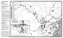 Gooseberry Falls State Park Winter Map - 3206 Highway 61 Two Harbors MN ...