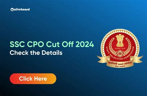 SSC CPO Cut Off 2024 Last 8 Years CPO Previous Year Cut Off