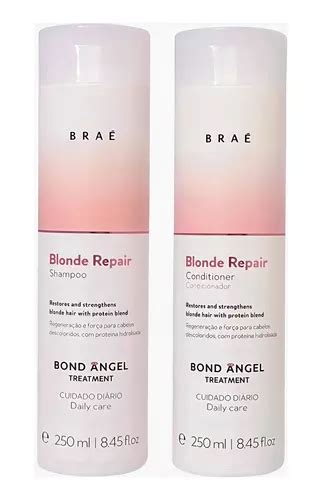 Kit Braé Blonde Repair Shampoo E Condicionador ml Parcelamento sem juros
