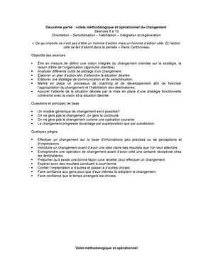 ORH5610 Note De Cours ORH5610 Cours 1 Introducion Une Crise Peux